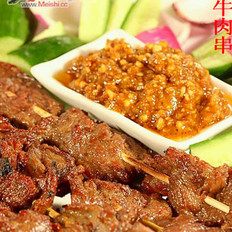 美国牛肉沙爹串 ,美国牛肉沙爹串 怎么做,美国家常菜,小吃教程,家常菜,家常菜做法,小吃培训,美国牛肉沙爹串 的做法,