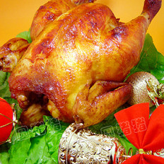 圣诞节烤鸡 ,圣诞节烤鸡 怎么做,美国家常菜,小吃教程,家常菜,家常菜做法,小吃培训,圣诞节烤鸡 的做法,