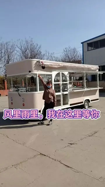 小吃车，快餐车，视频看车